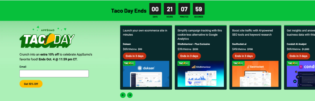 Appsumo Taco Day