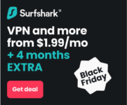 Surfshark’s Black Friday & Cyber Monday starting at $1.99 + 4 months extra